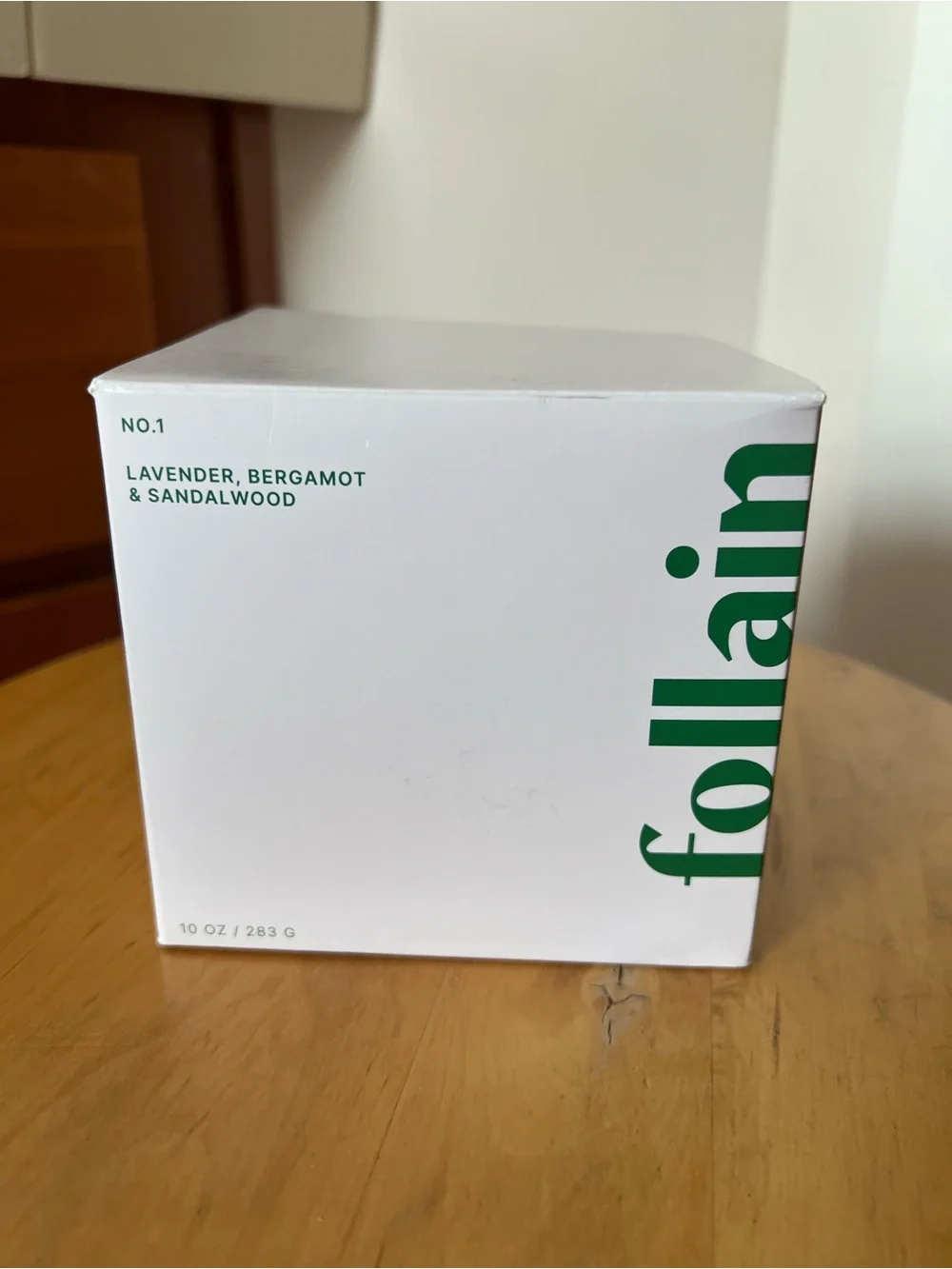 Follian Candle Number 1 — Two-Wick